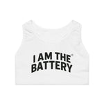 I Am The Battery™ Performance Sports Bra – Strength in Support