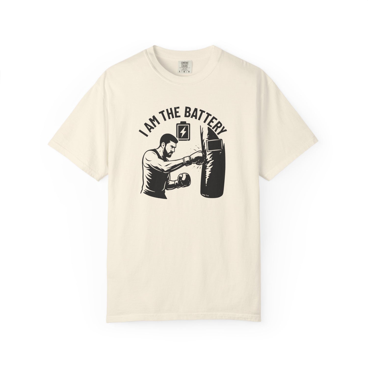 I Am The Battery™ Boxing Tee – Power in Motion