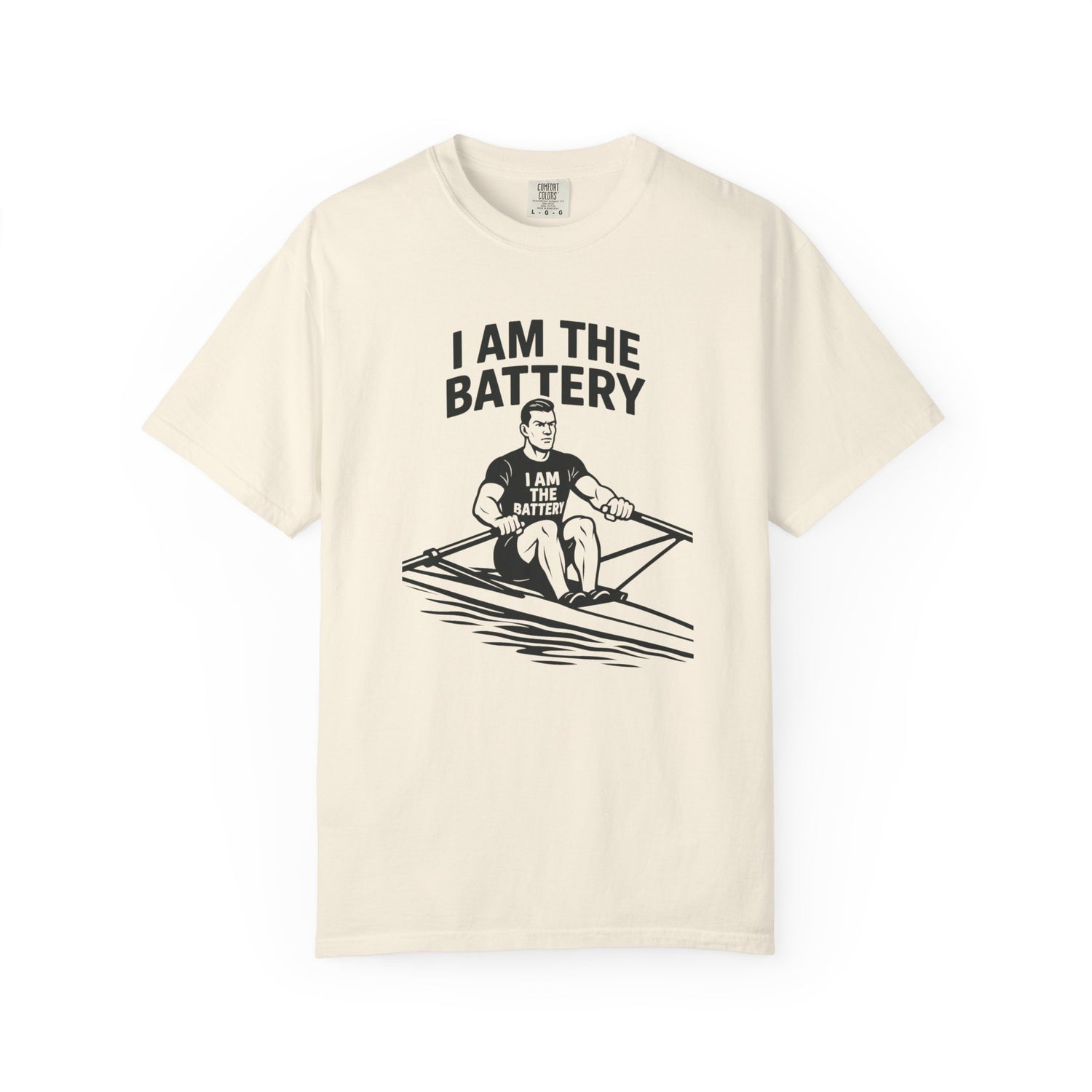 I Am The Battery™ Rowing Tee – Strength in Rhythm