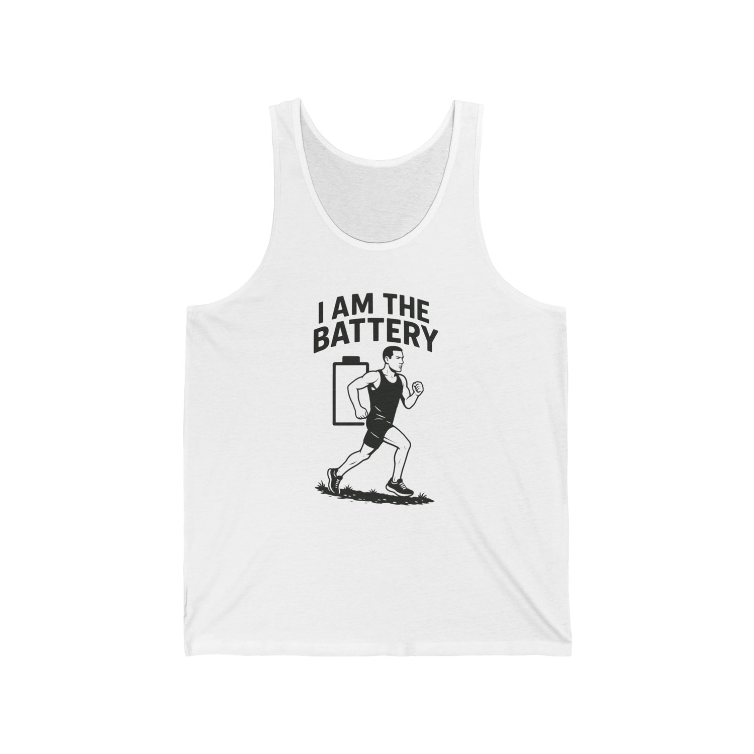 I Am The Battery™ Runner Tank – Power in Motion