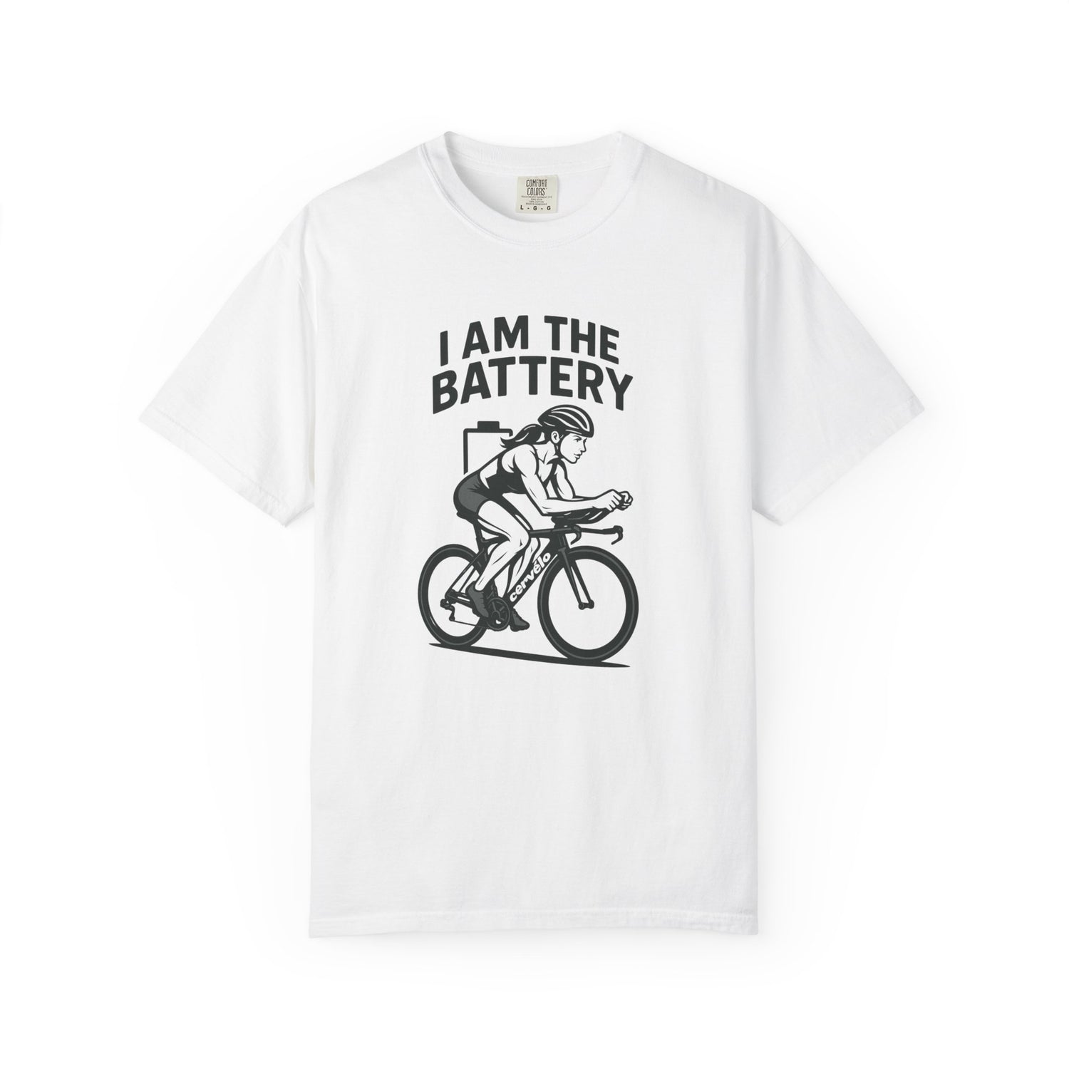 I Am The Battery™ Women’s Cycling Tee – Power in Motion