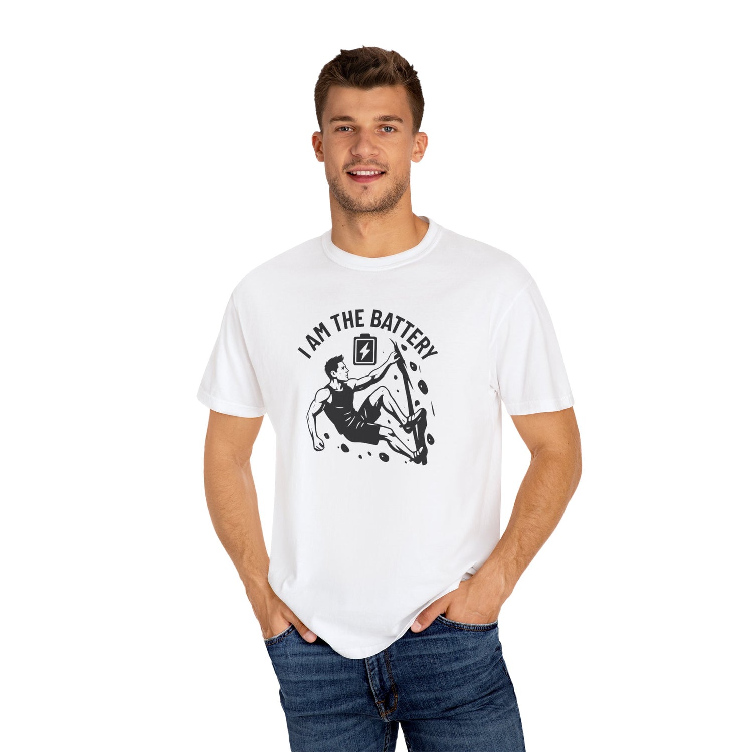 I Am The Battery™ Climber Tee – Power in Ascent