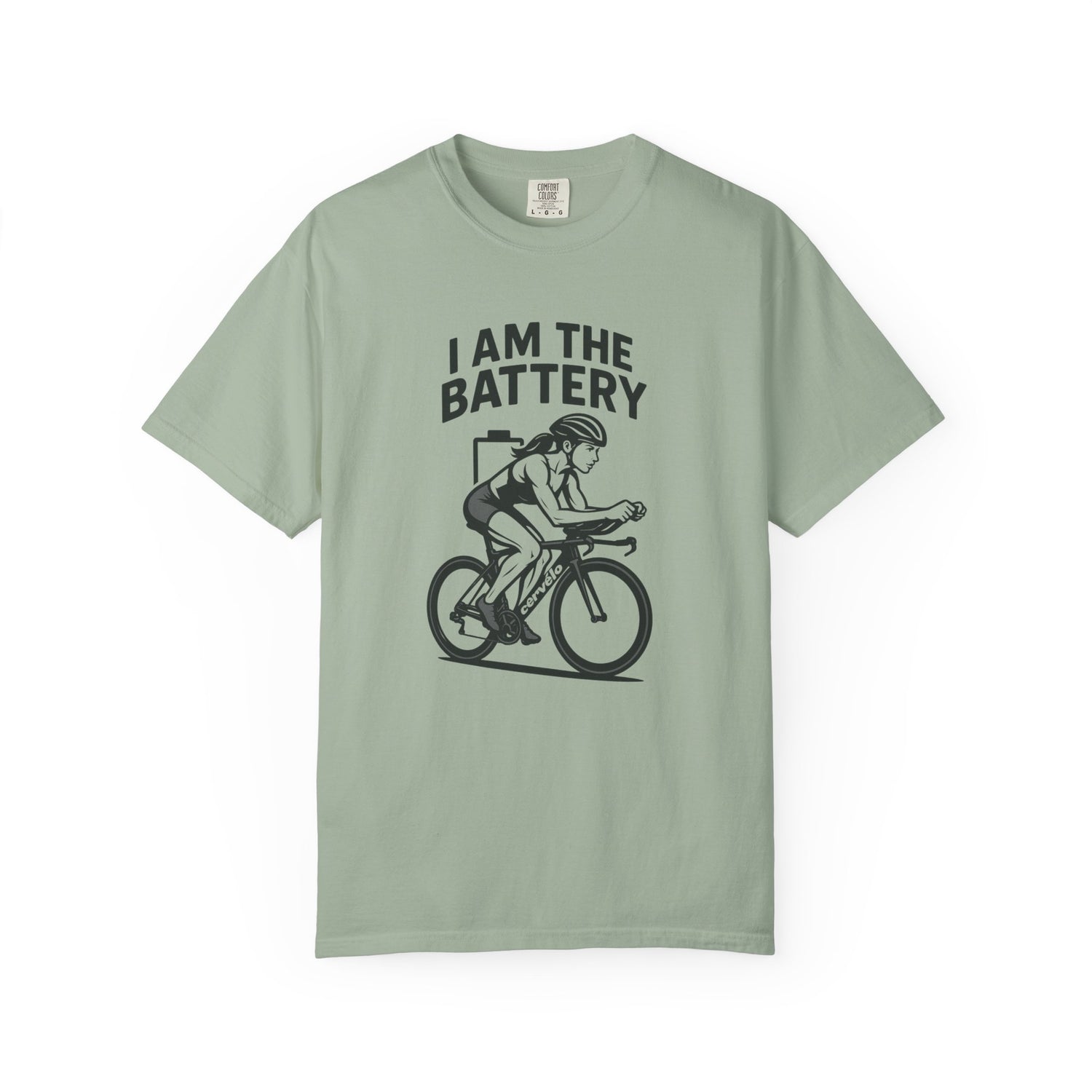 I Am The Battery™ Women’s Cycling Tee – Power in Motion
