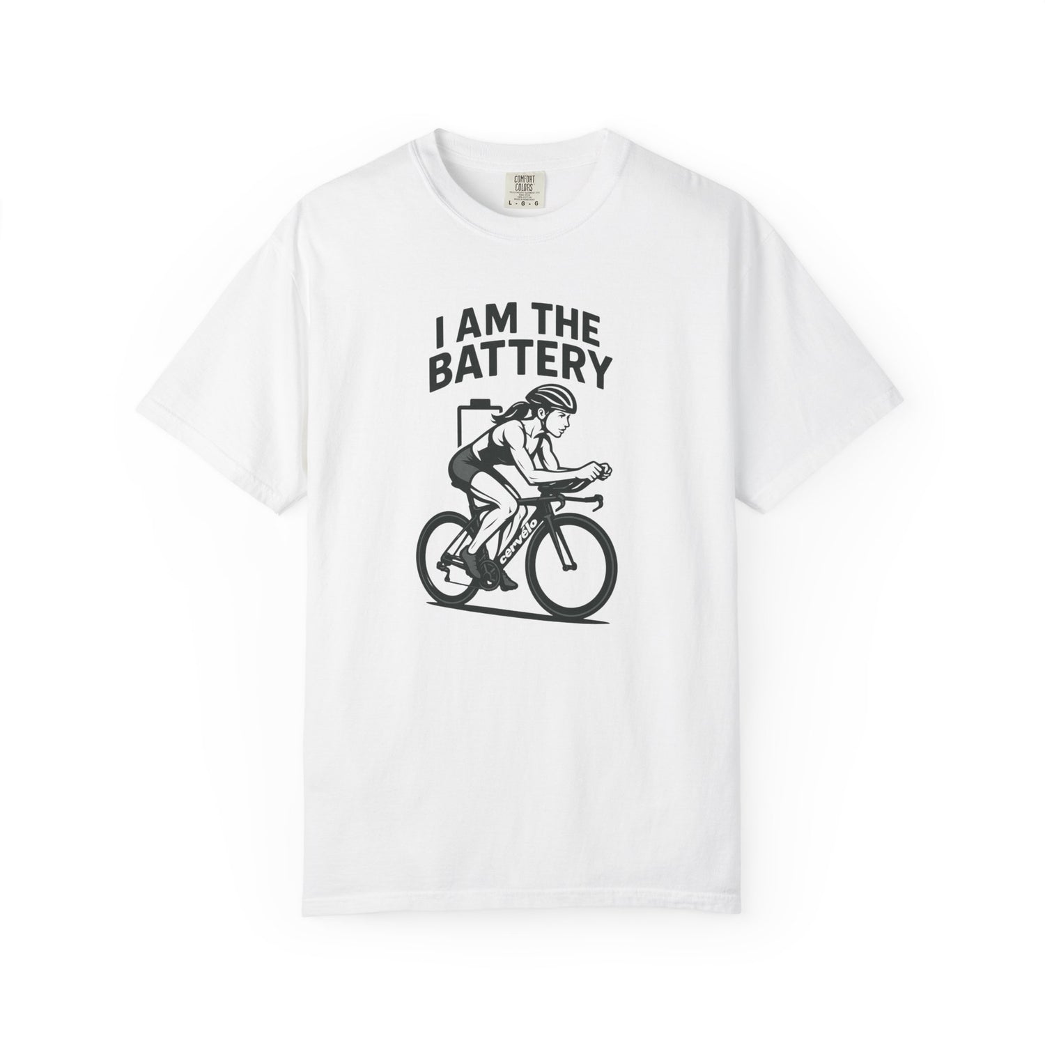I Am The Battery™ Women’s Cycling Tee – Power in Motion