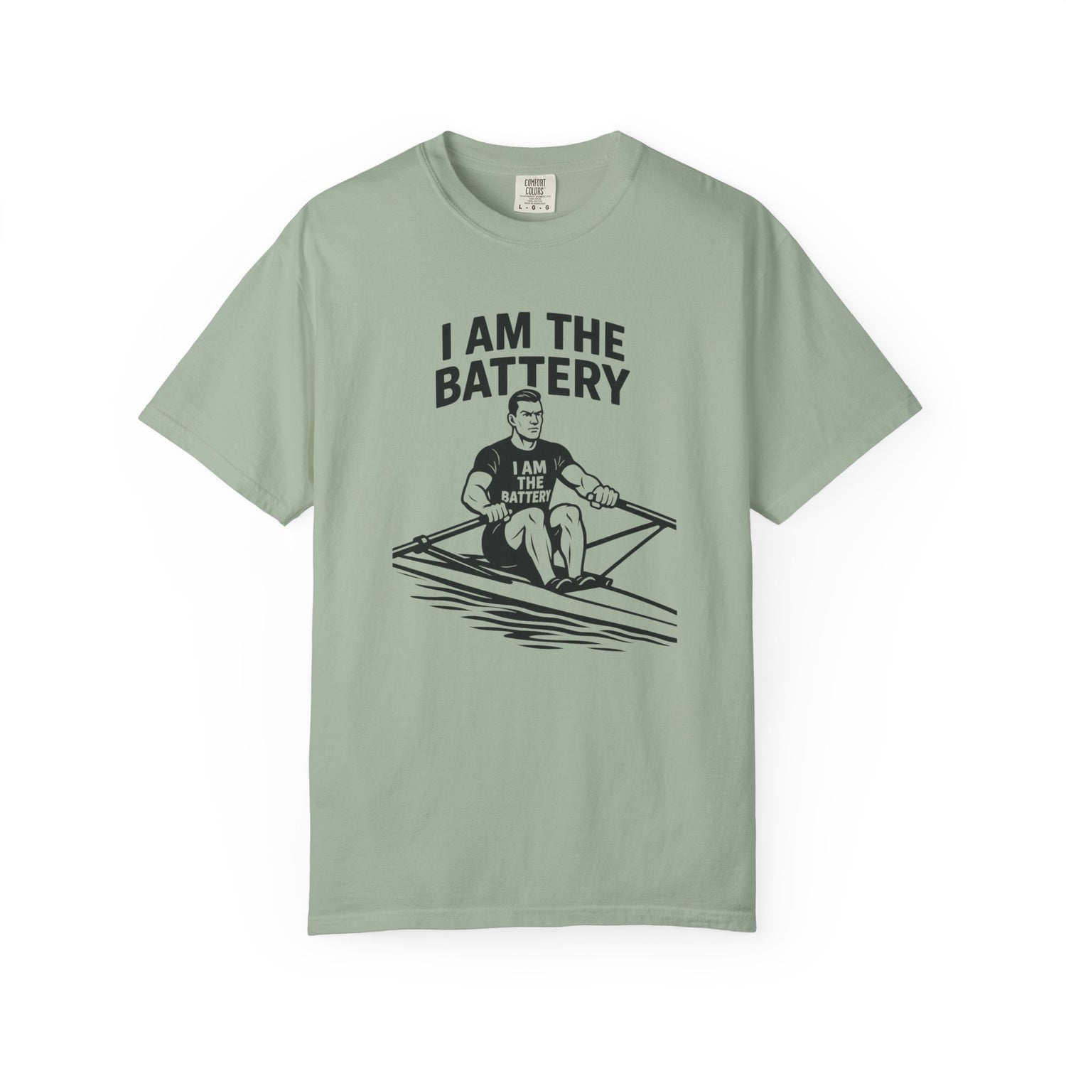I Am The Battery™ Rowing Tee – Strength in Rhythm