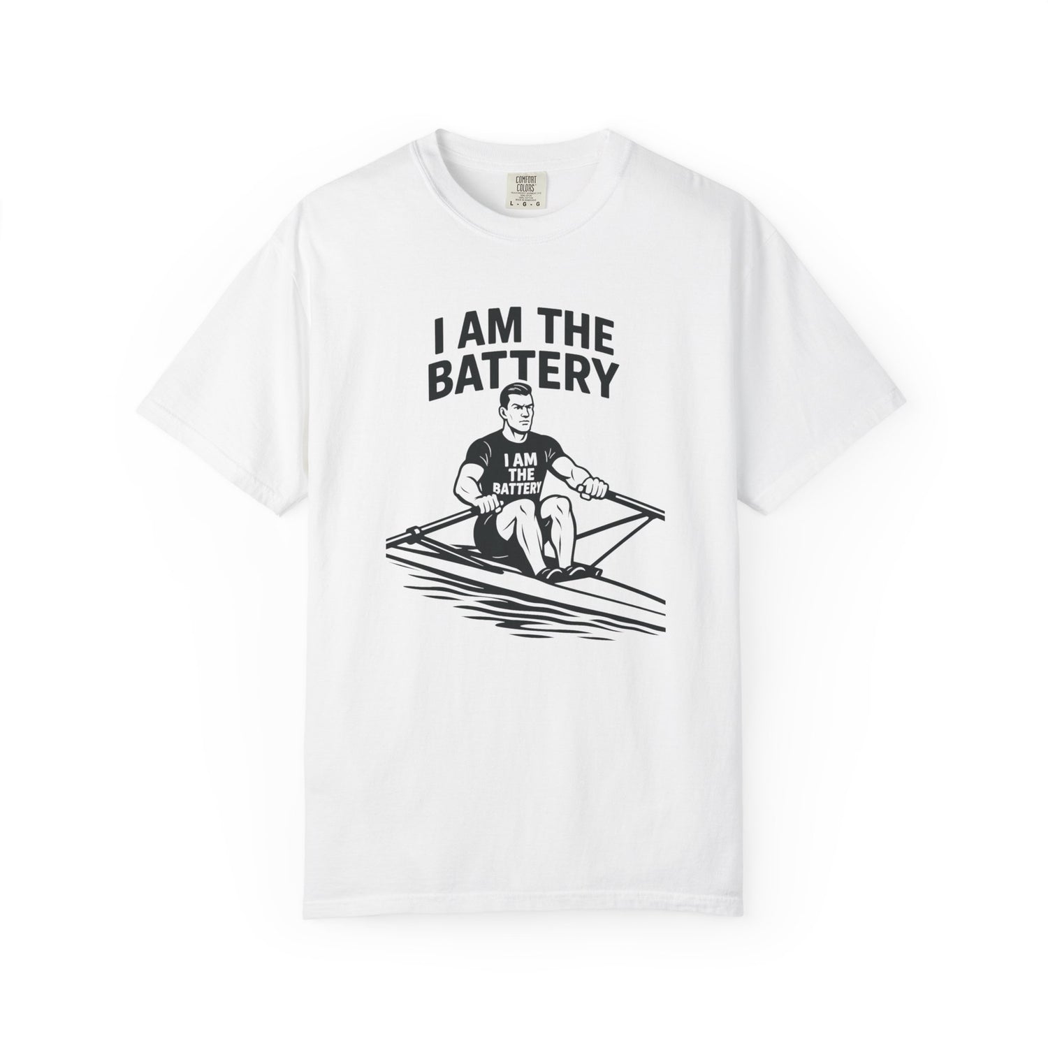 I Am The Battery™ Rowing Tee – Strength in Rhythm