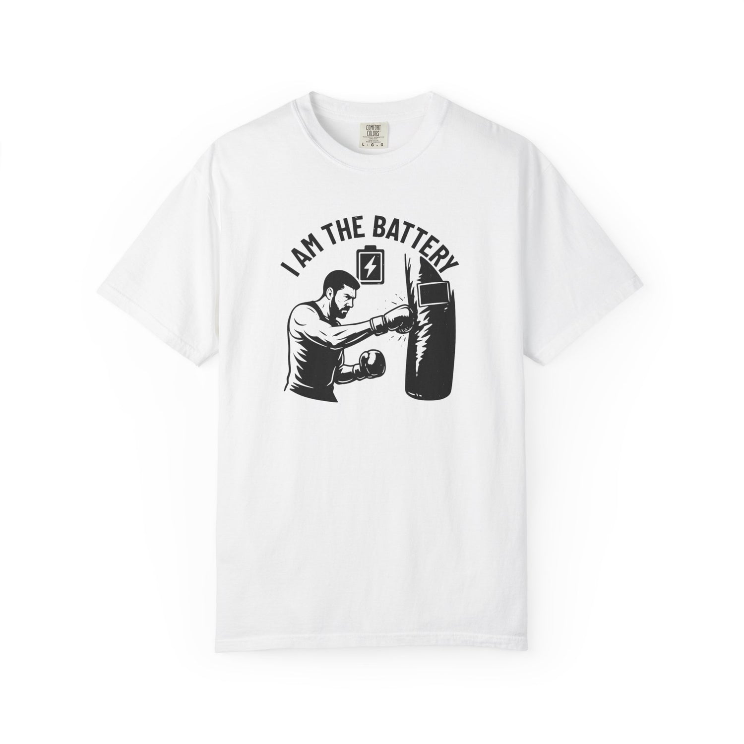 I Am The Battery™ Boxing Tee – Power in Motion